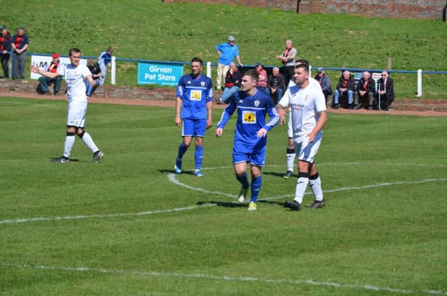 Rob Roy were forced to settle for a point in the sunshine at Girvan (pic by Neil Anderson).