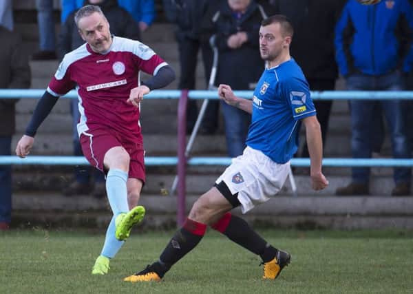 Robbie Winters hit Cumbernaulds fourth goal in Mondays derby win over Kilsyth (library pic)