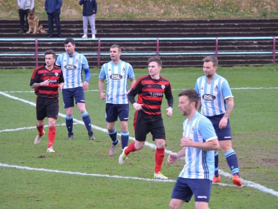 Rob Roy beat Arthurlie by the odd goal in five
