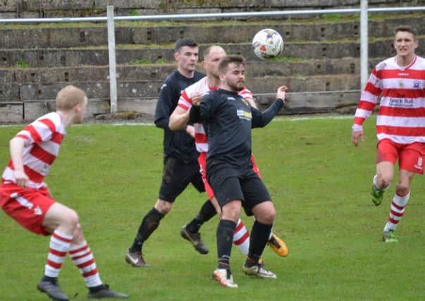 Greg Fernie and Rossvale earned a vital three points at Lesmahagow (pic by Helen Templeton/@dibsy_)