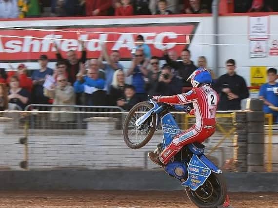 Glasgow Tigers rider Lewis Kerr will be out to wow the crowds against Scottish rivals Edinburgh (pic by George Mutch)