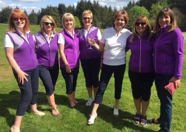 The Bonnyton Ladies Golf team.