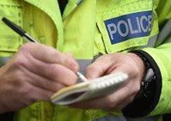 The incident happened on Biggar High Street at around 5.30pm on Saturday.