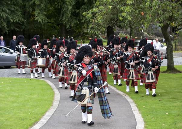Kilsyth Thistle Pipe Band hopes a sponsor will come forward and kit them out with new uniforms