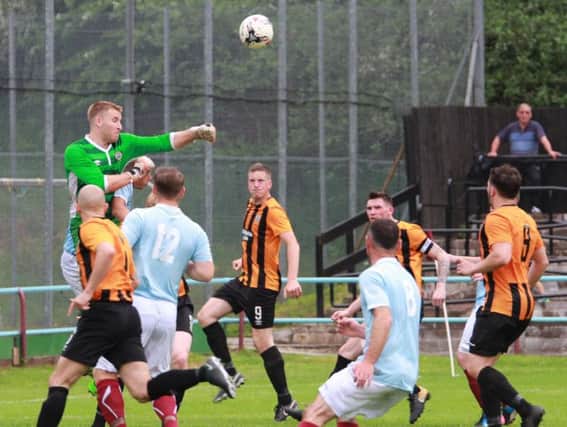 Cumbernauld lost out to promotion winners Largs Thistle (pic by Eoin Sinclair)