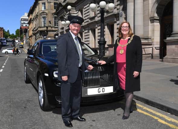 The donation of the Rolls Royce was accepted by Glasgow City Council.