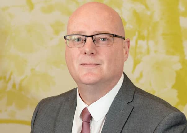 North Lanarkshire Council's head of housing solutions Stephen Llewellyn