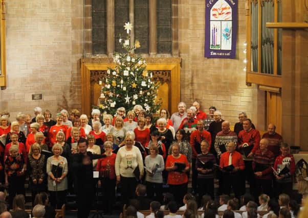 Sounds International, pictured at their Christmas concert, will be performing their charity summer concert in Eastwood Theatre on Tuesday, June 26.