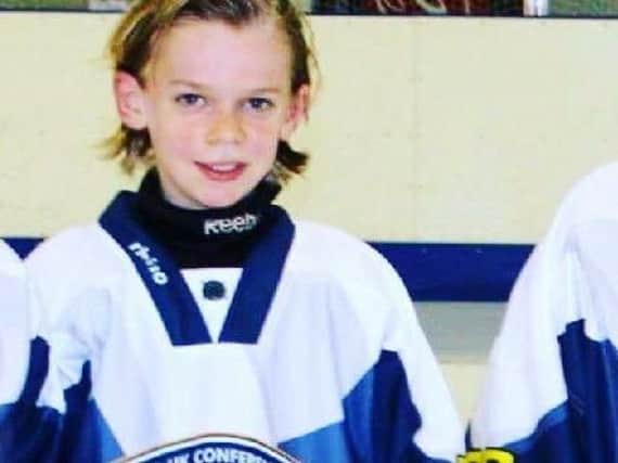 Michael Duffy has already starred for Scotland and Great Britain ice hockey youth sides