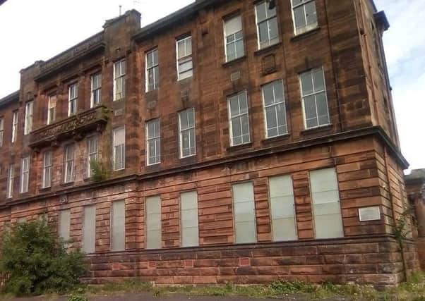 The former school is now in a state of disrepair.