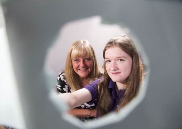 UKSE regional manager Anne Clyde and  Inspring Enterprise Challenge participant Katie Lynch