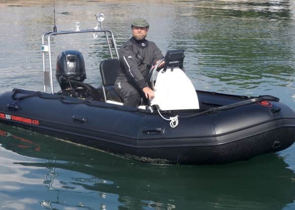 Ally Swarbrick has chosen the Vanguard 435 supplied by Excel Boats to undertake the daunting journey