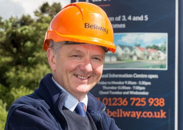 Bellway site manager George Carty