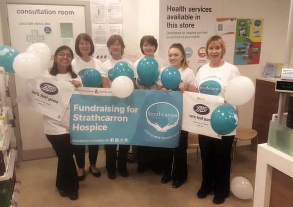 The pharmacy team from Boots in Kilsyth