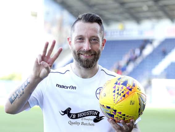 Queen of the South hat-trick hero Stephen Dobbie