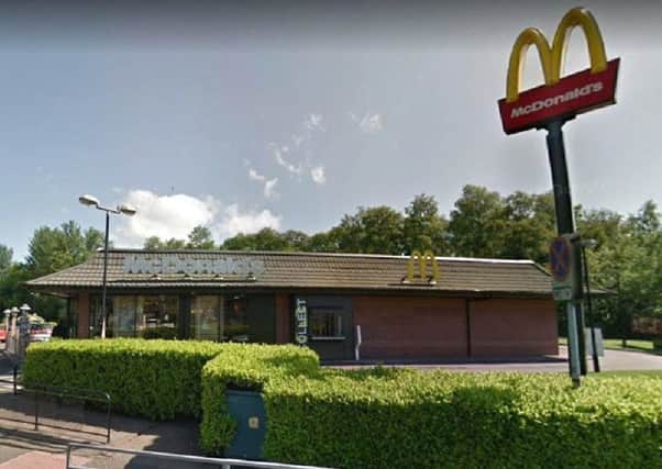 The MacDonalds fast food outlet where the incident took place.
