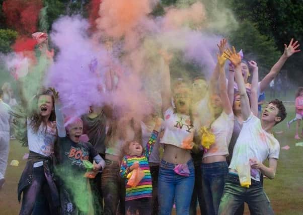 The Festival of Colour celebrates the diversity of East Renfrewshire.