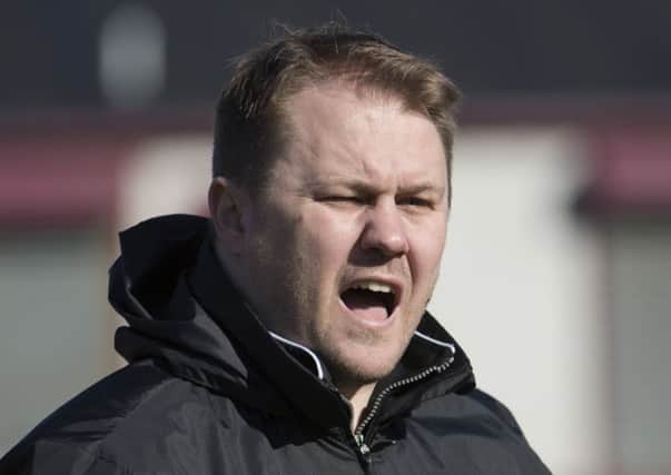 It's been a testing pre-season for Cumbernauld United boss Andy Frame