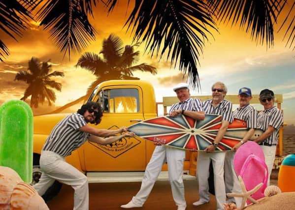 The Beach Boyz tribute band are performing at Eastwood Park Theatre.