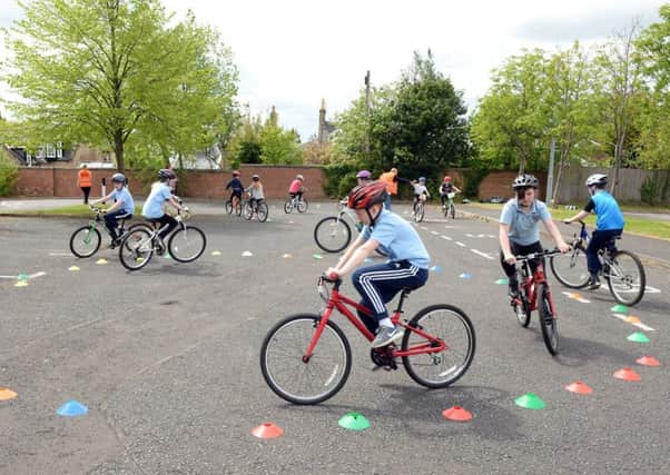 The number of young people signing up for the Bikeability scheme in North Lanarkshire is on the rise