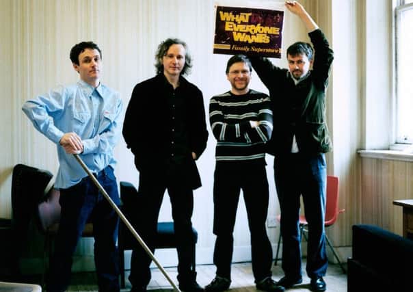 Gerry Love (left) will play his final gig as a member of Teenage Fanclub this November