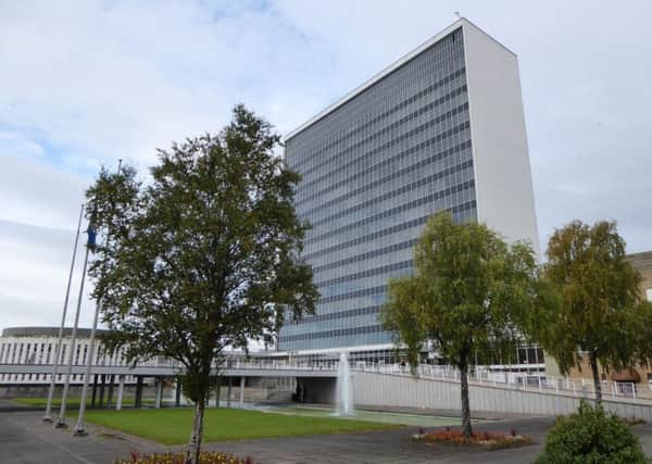 South Lanarkshire Council HQ. Photo by John Lord (flickr)