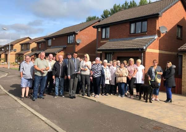 Dozens of Newarthill residents made clear a solution is needed to end the rat problem