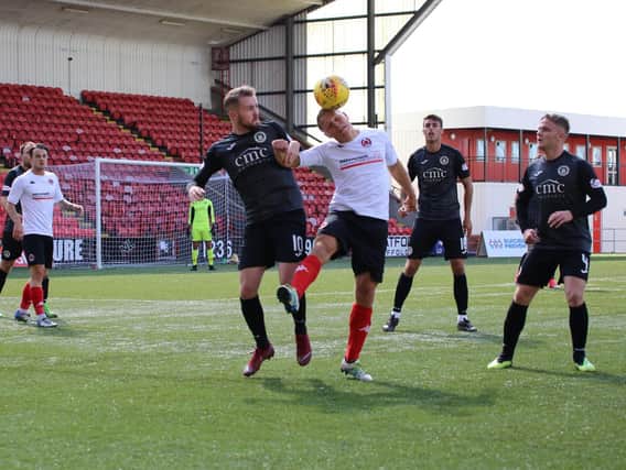 Clyde found it hard going against Edinburgh City (pic by Craig Black Photography)