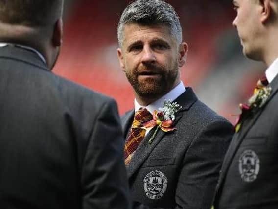 Motherwell manager Stephen Robinson