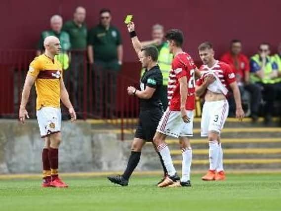 Motherwell striker Conor Sammon (Pic by Ian McFadyen)