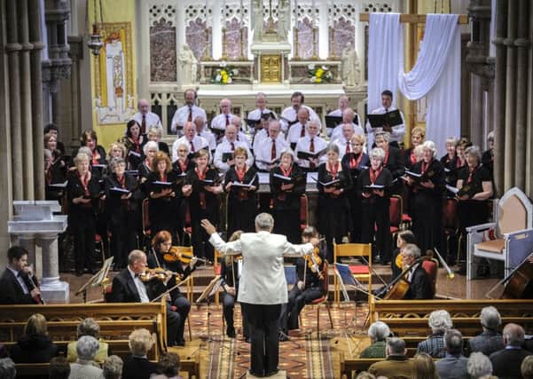 Lanark and Carluke Choral Union 40th Anniversary Concert in St Mary's Church, Lanark  -  Picture by Andrew Wilson