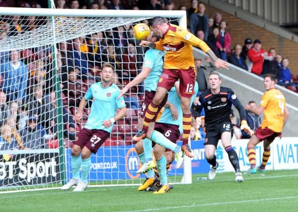 Trouble flared after Motherwell's victory over Hearts last August