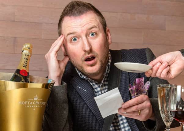Comedian Stuart Mitchell plays Eastwood Park Theatre on Sunday .  Picture by John Young
