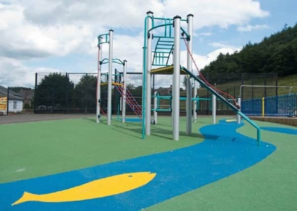 Newly refurbished Kirkfieldbank Park Sept 2018