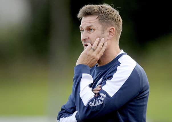 Kilsyth Rangers co-manager Kevin McGoldrick