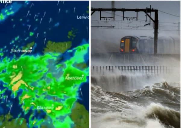 Storm Ali will hit Scotland tomorrow, the Met Office predicts. Pictures: Met Office/TSPL