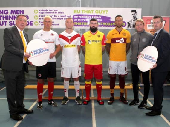 Representatives from Motherwell, Clyde, Airdrieonians and Albion Rovers attended last week's event at Ravenscraig Sports Facility
