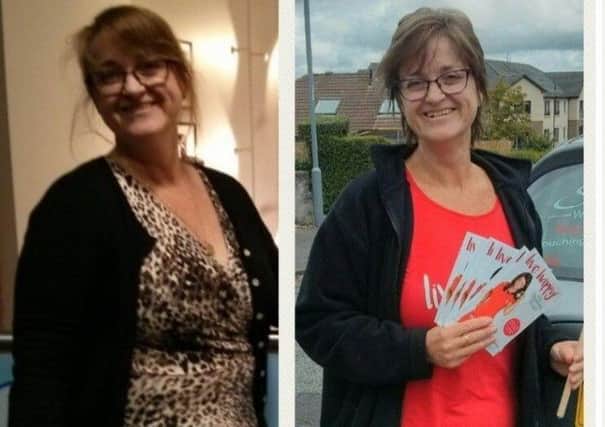 Lesley is using her success to help others.