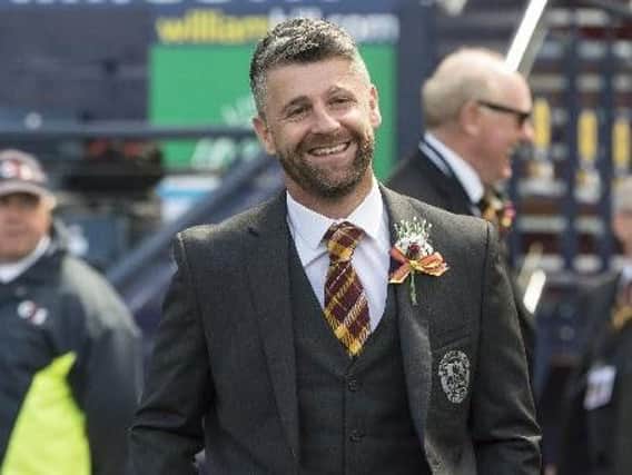 Stephen Robinson pictured at last season's William Hill Scottish Cup final