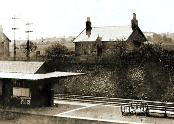 Law Junction Station circa 1915 
Picture restoration by Lindsay Addison