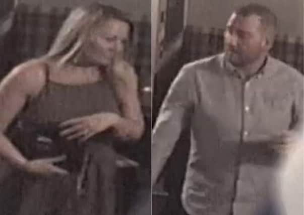 Police released an image of a man and a woman that they believe may be able to assist their investigation into a serious assault in Motherwell on Saturday, September 8