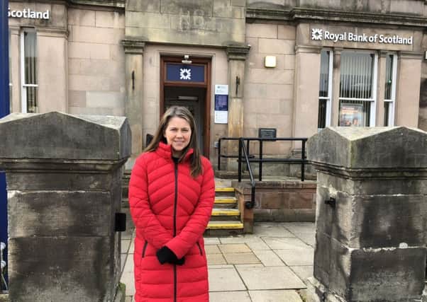 Welcome for Biggar RBS reprieve from Aillen Campbell but  she attacked the Douglas branch closure