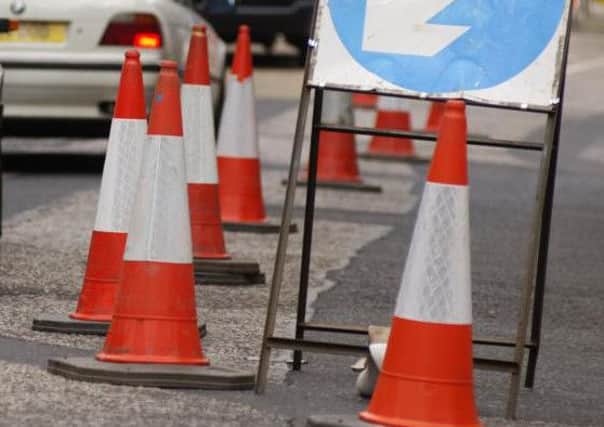 Roadworks have been causing traffic misery this week at Queensferry Road. Picture: Callum Bennetts