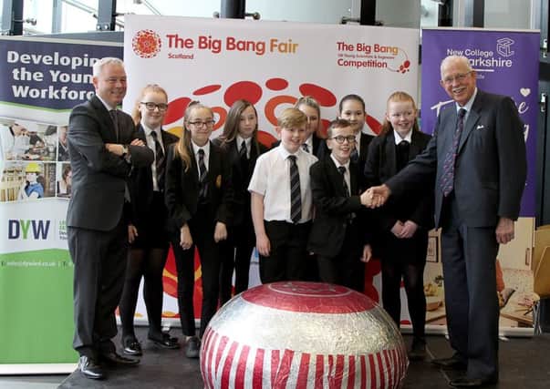 Lanarkshires first Big Bang Fair took place at New College Lanarkshire