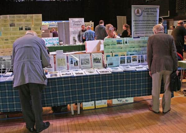 Lanarkshire Family History Society's annual Local and Family History Show,