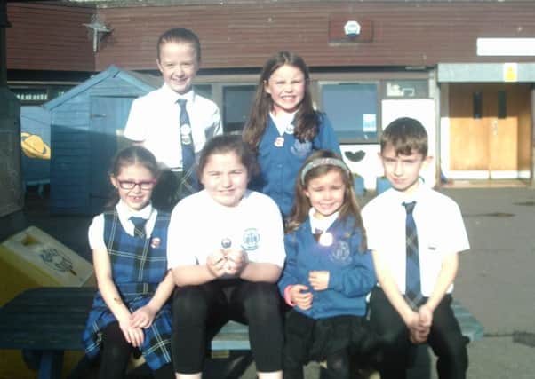 Condorrat Primary pupils celebrate their success at the National MÃ²d