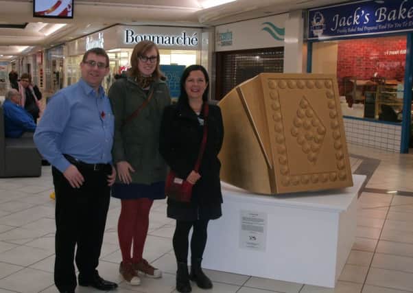 'Fake Gold Ring' has found a new home at the Centre Cumbernauld