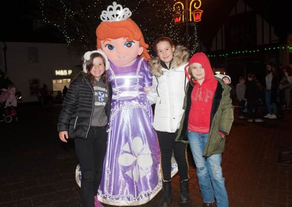 Fun at last year's switch-on at Milngavie