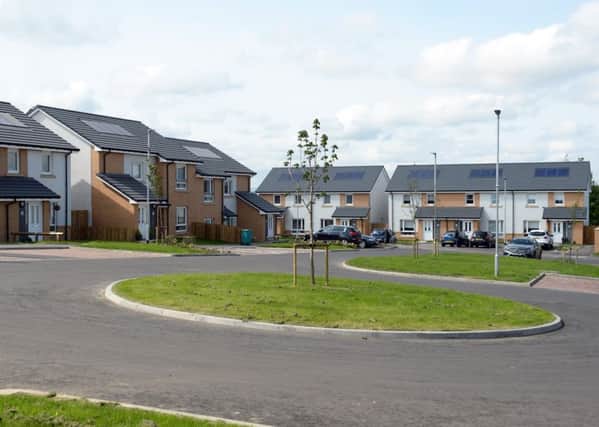One of North Lanarkshire Council's previously completed new build sites
