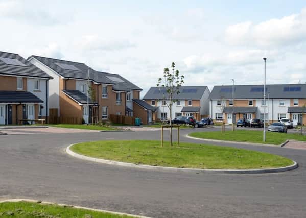 One of North Lanarkshire Council's previously completed new build sites